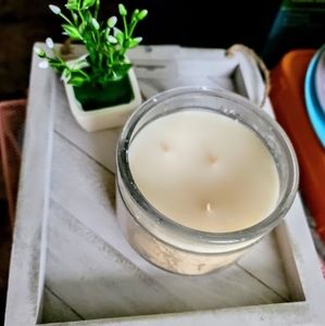 Coconut cinnamon 3 wick soy candle